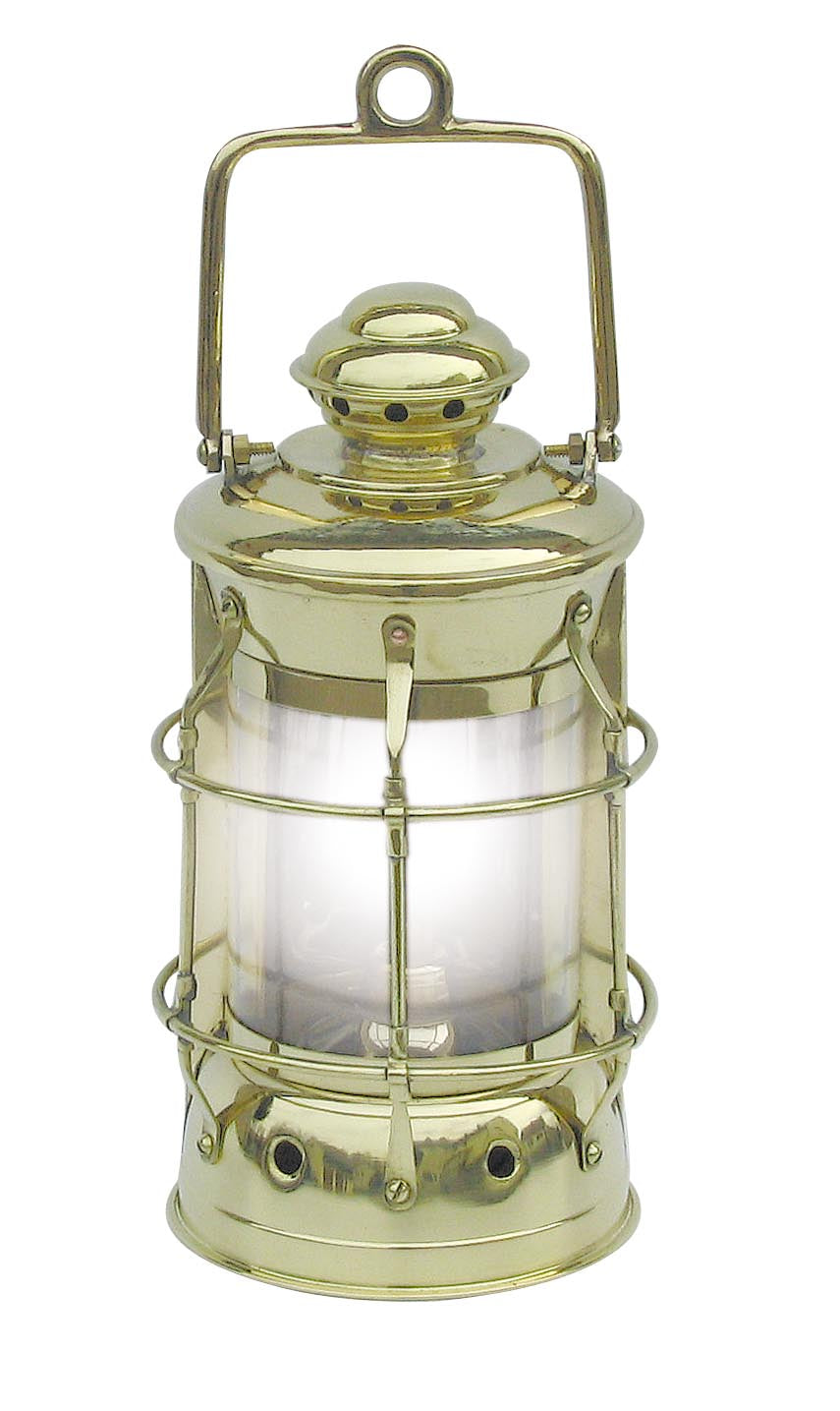 Nelson lámpa, réz, elektromos 230v, m: 28cm, átmérő: 13cm
