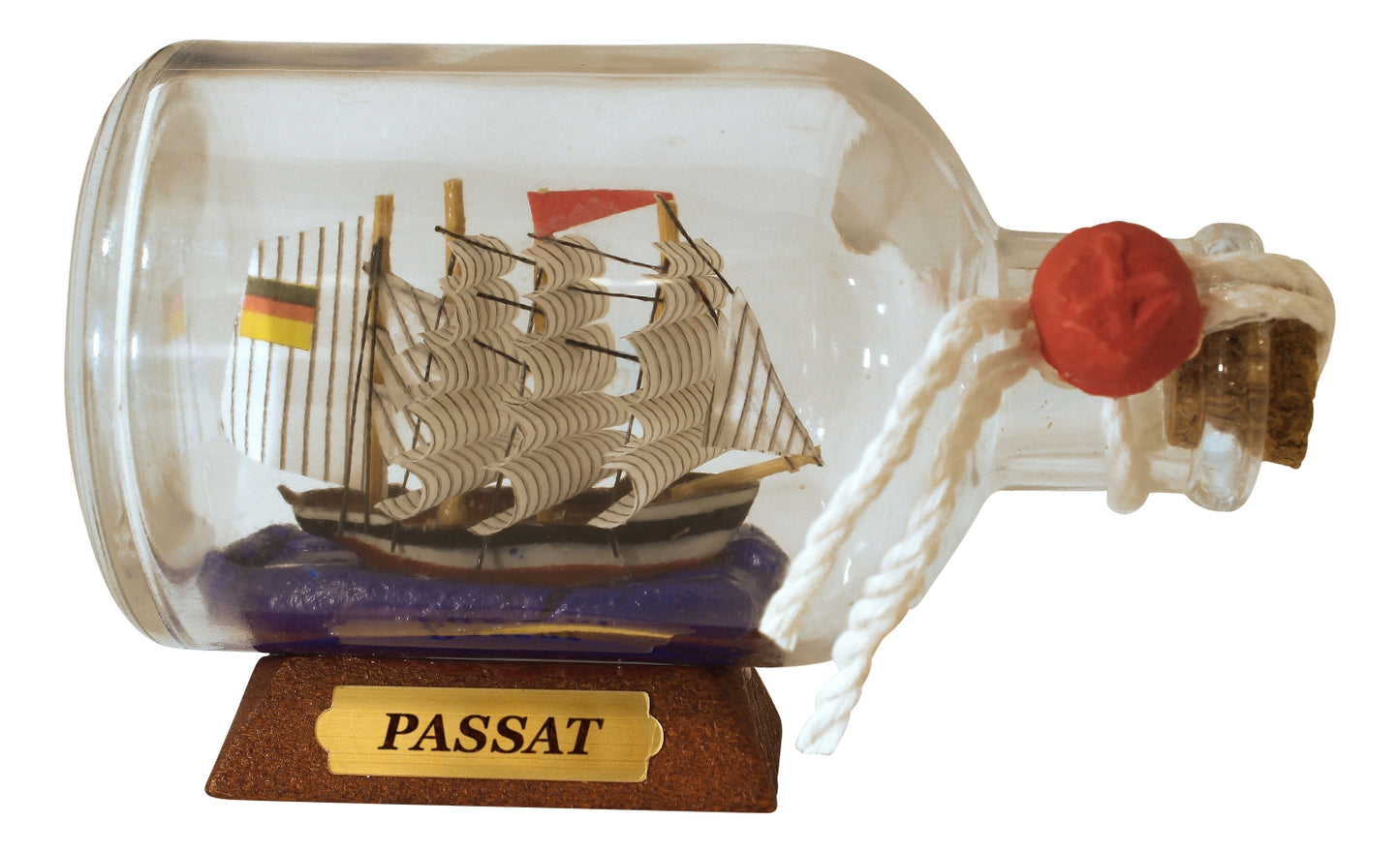 Palackba zárt hajó Passzát