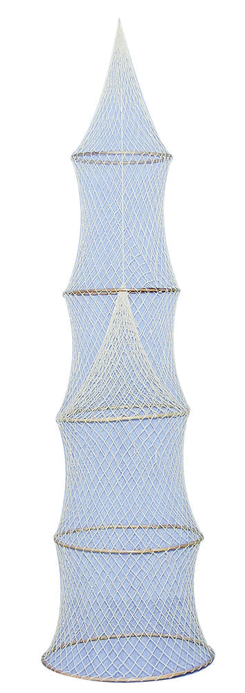 Dekoratív halcsapda, 5 gyűrű, h: 180cm