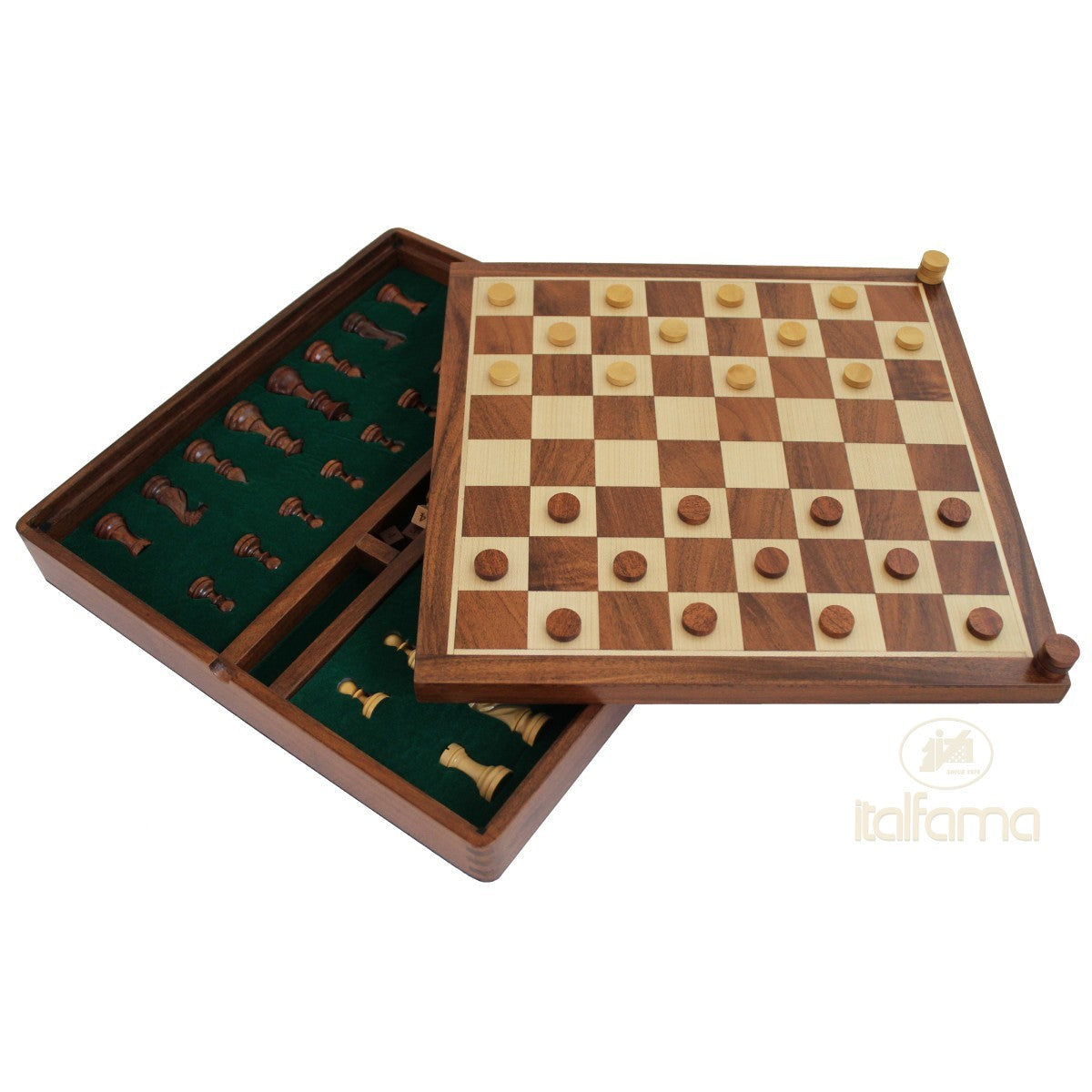 Mágneses multigame készlet (sakk + dáma + backgammon), 37x37 cm