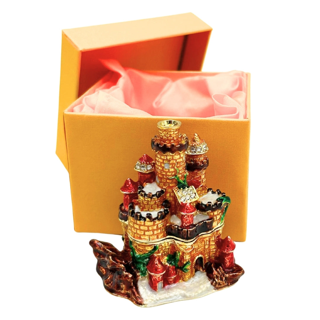 Exkluzív kristályokkal díszített ékszerszekrény – Kastély