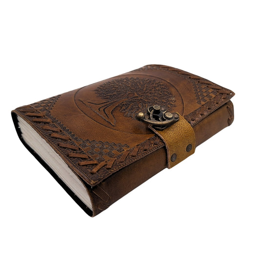 Bőr füzet Vintage Retro 200 oldal - Az Élet Fája