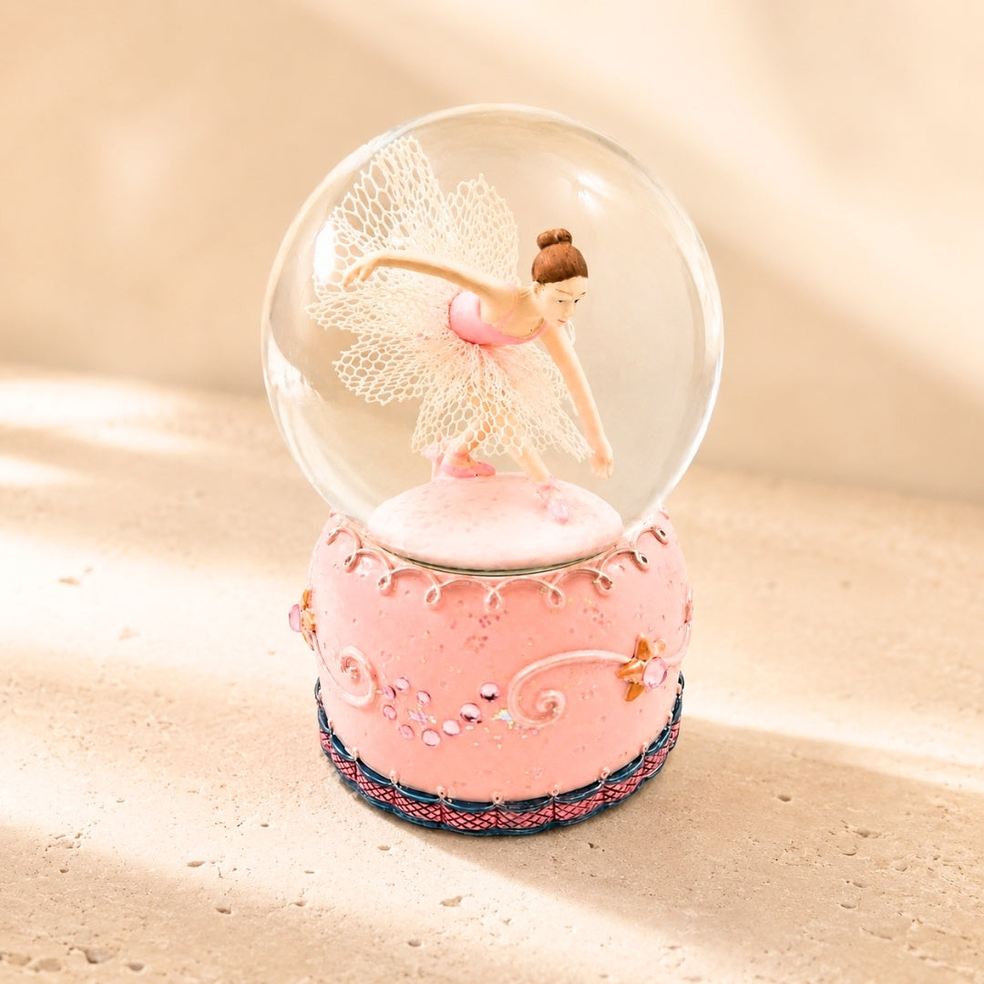 Táncoló balerina zenélő doboz 12 cm