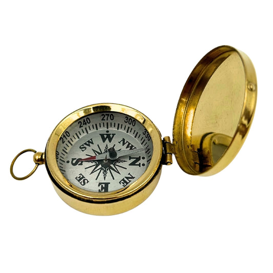 Réz iránytű burkolattal