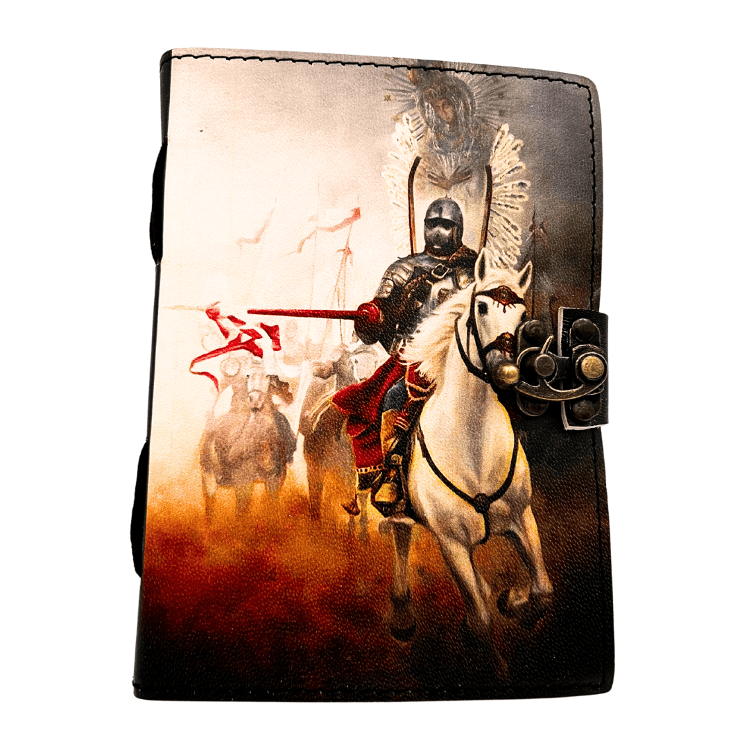 Bőr füzet Retro Napló Huszár Hazafias – 200 oldal