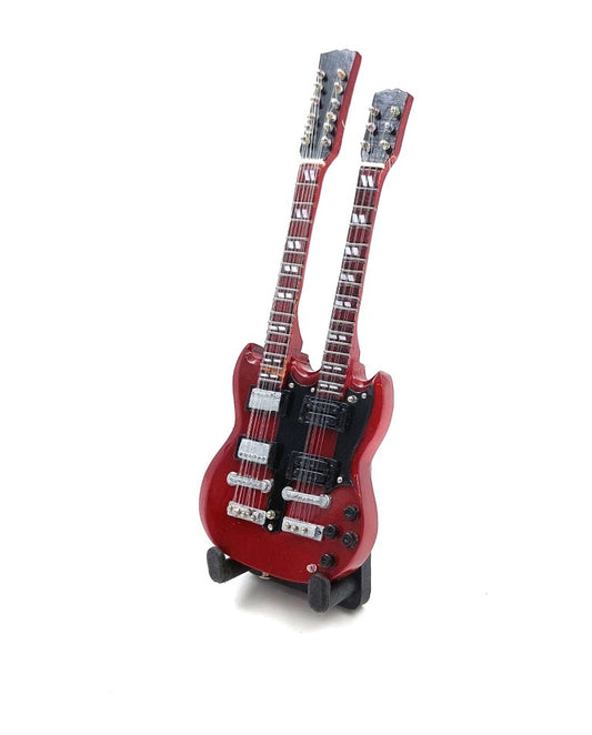 Mini gitár 15 cm - Jimmy Page stílusú