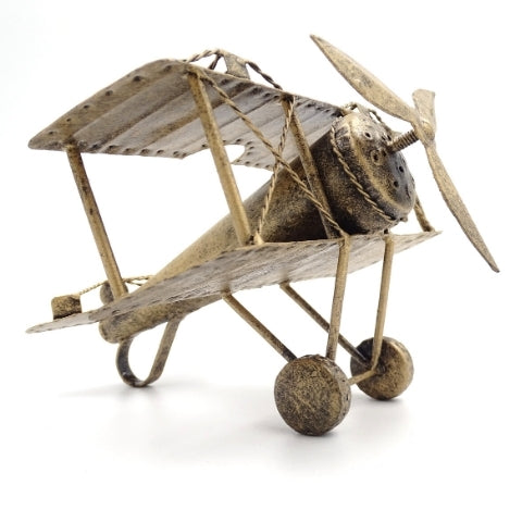 Kétfedeles repülőgép Retro modell