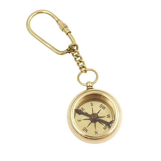 Fém iránytű kulcstartó