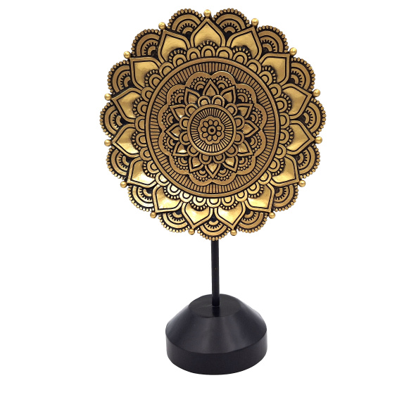 Ovális Mandala figura - Buddhista dekoráció - 35cm