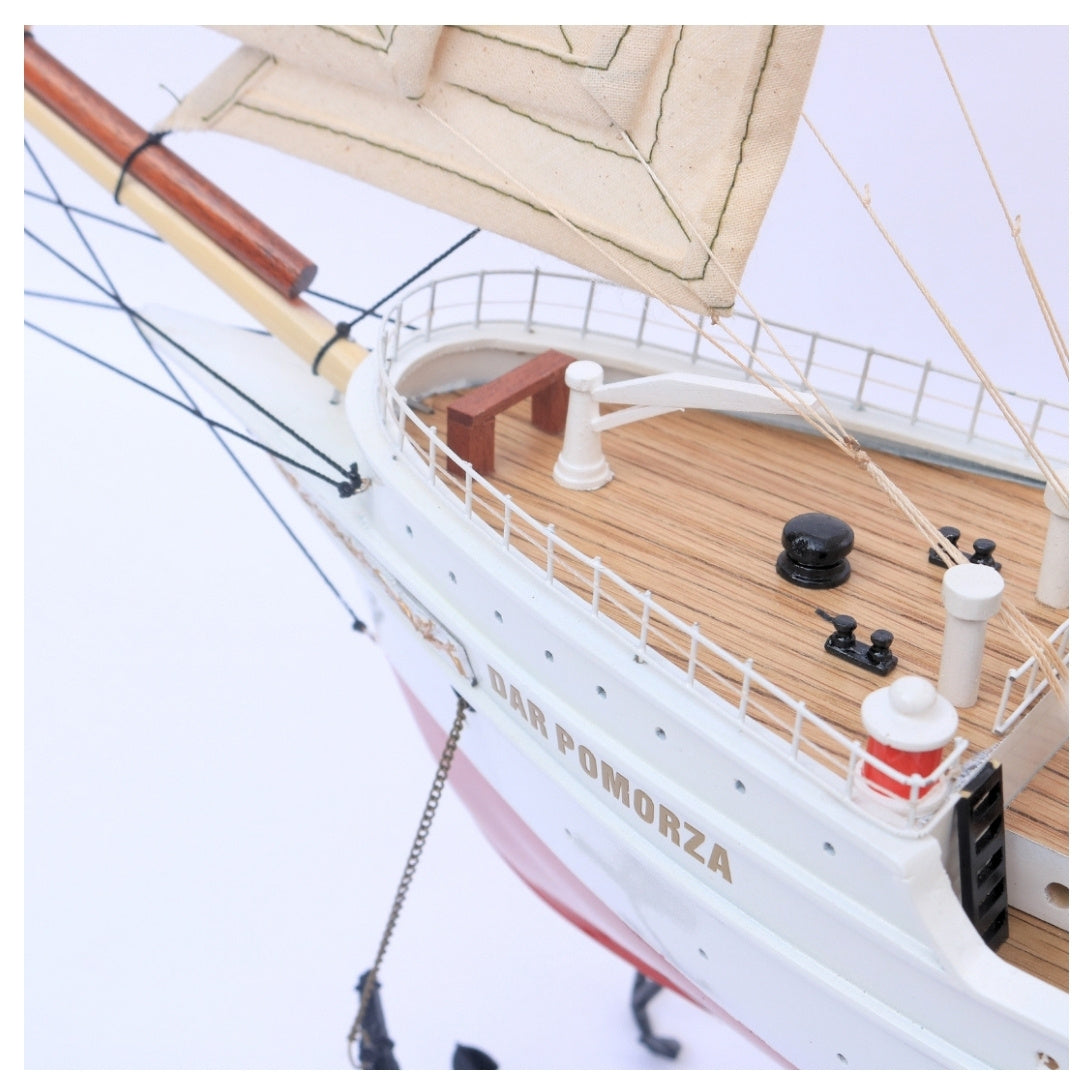 Dar Pomorza vitorláshajó modell - 82 cm
