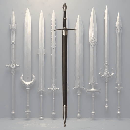 Acél Lovagkard hüvelyben – Másolat 105 cm