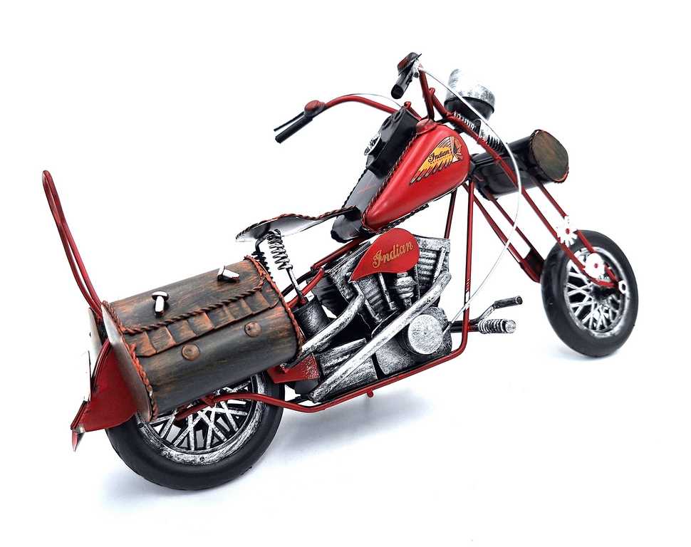 Nagy fém modell Chopper motorkerékpár