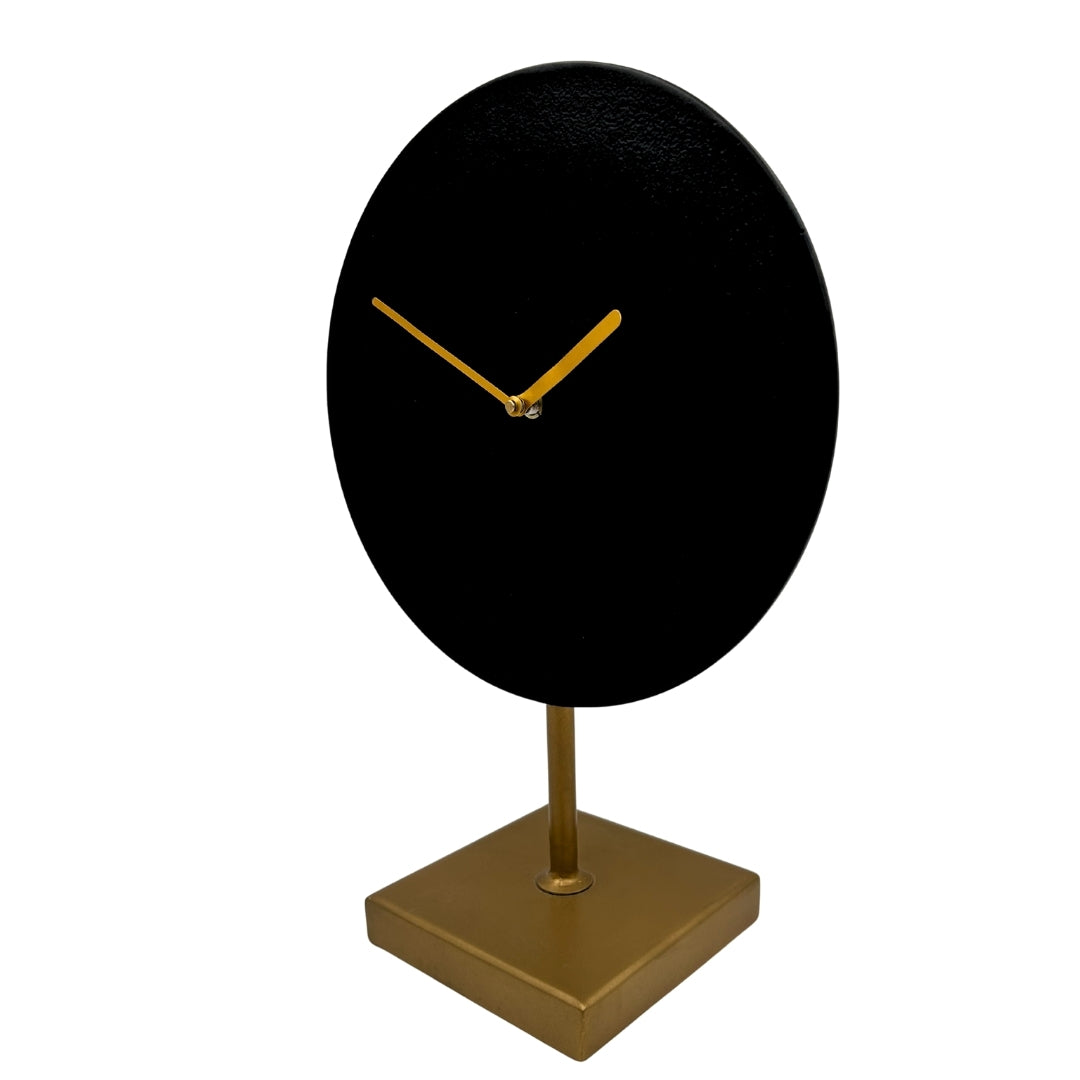 Elegáns arany-fekete fém óra