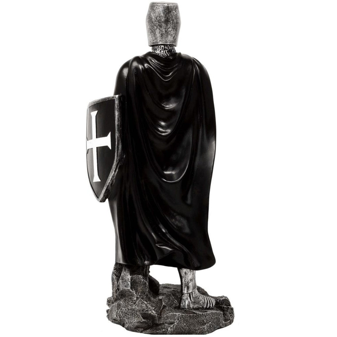 Lovag - keresztes - polirezin figura