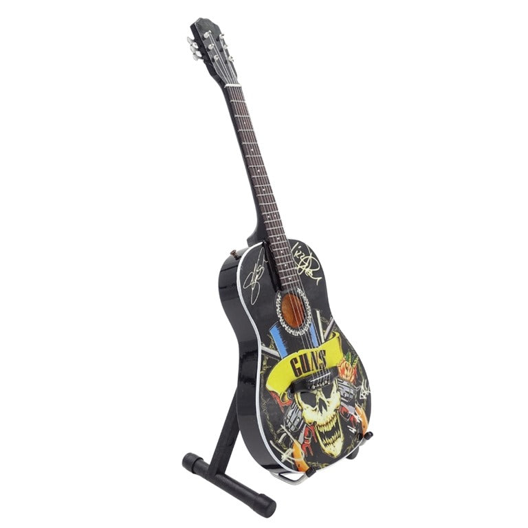 Mini gitár Guns N' Roses tisztelgés