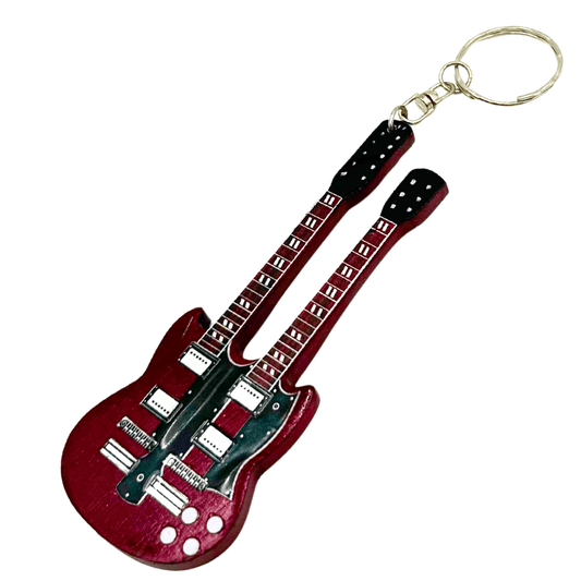 Led Zeppelin gitár kulcstartó - Jimmy Page