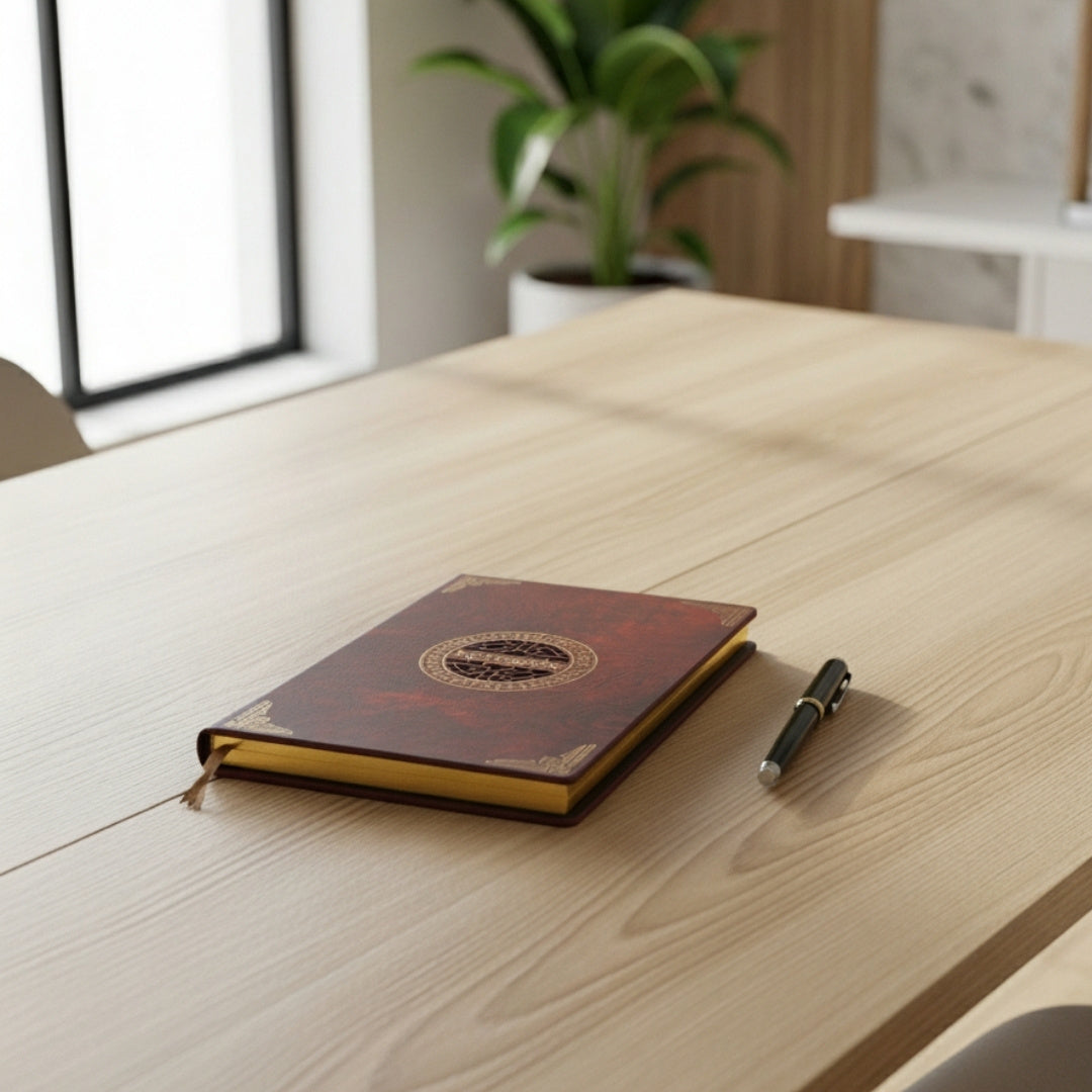 Elegáns A5 Prémium Füzet Fa Borítóval
