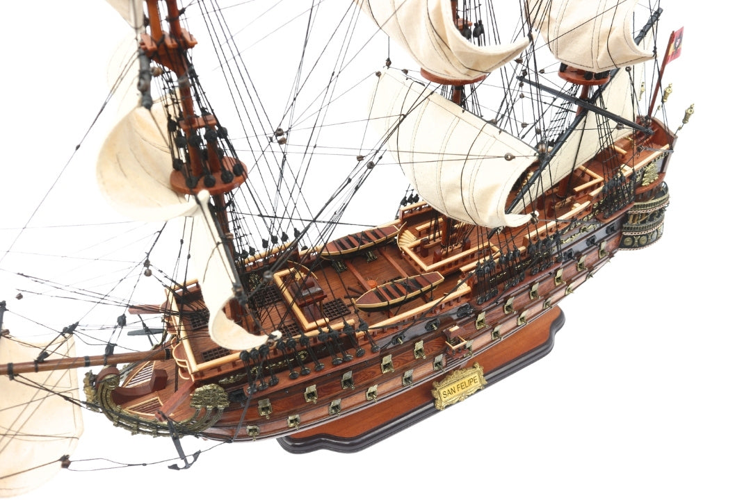 San Felipe vitorláshajó modell - 80 cm
