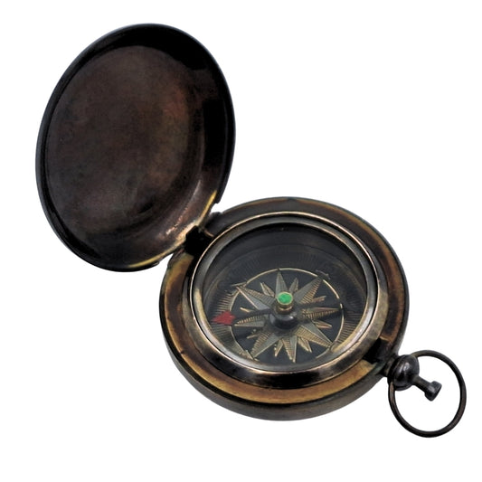 Turista iránytű antik kivitelben
