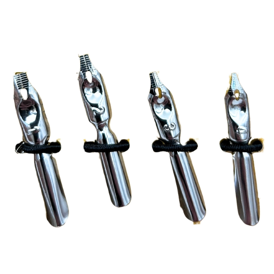 Retro Kalligráfia Készlet Vintage Libatollal + 6 Heggyel + Tintával