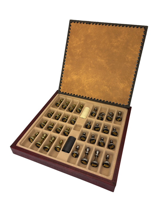 Italfama olasz magasított sakk bordó