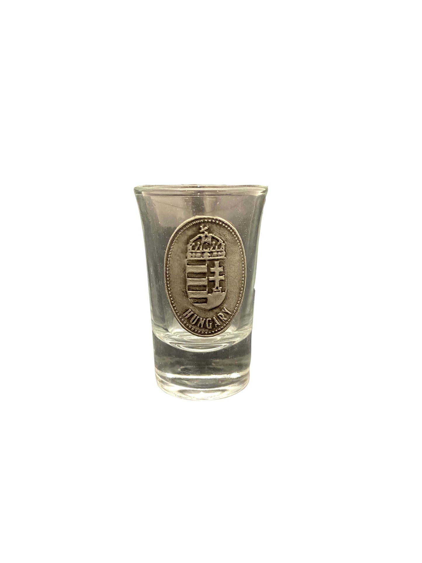 Magyar címeres feles pohár