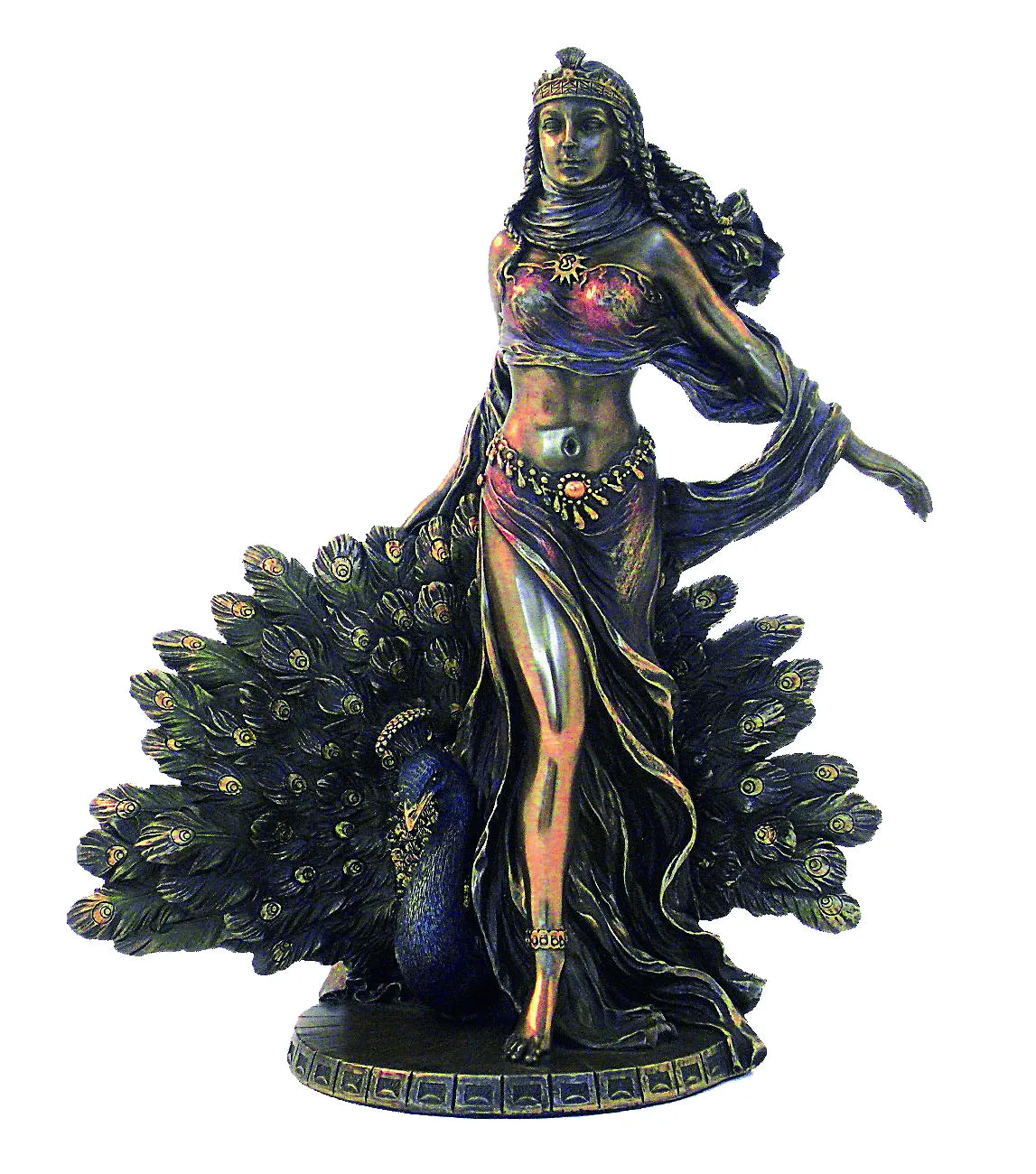 Héra, a házasság istennője bronz bevonatú szobor