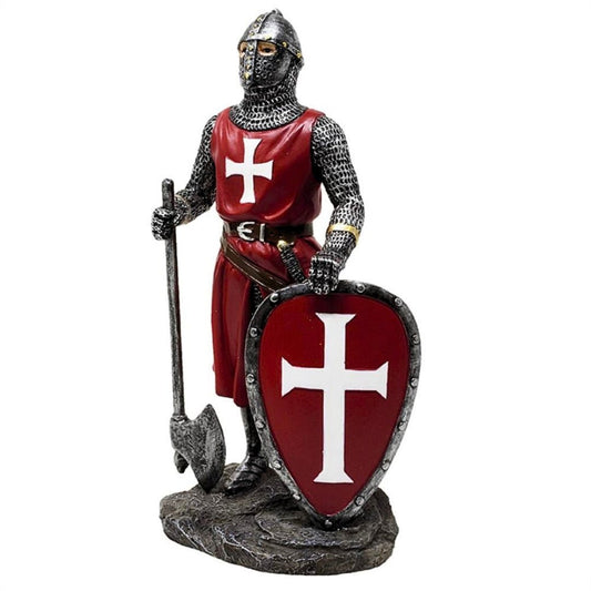 Keresztes lovag figura 18,5 cm - Műgyanta - MODIANO