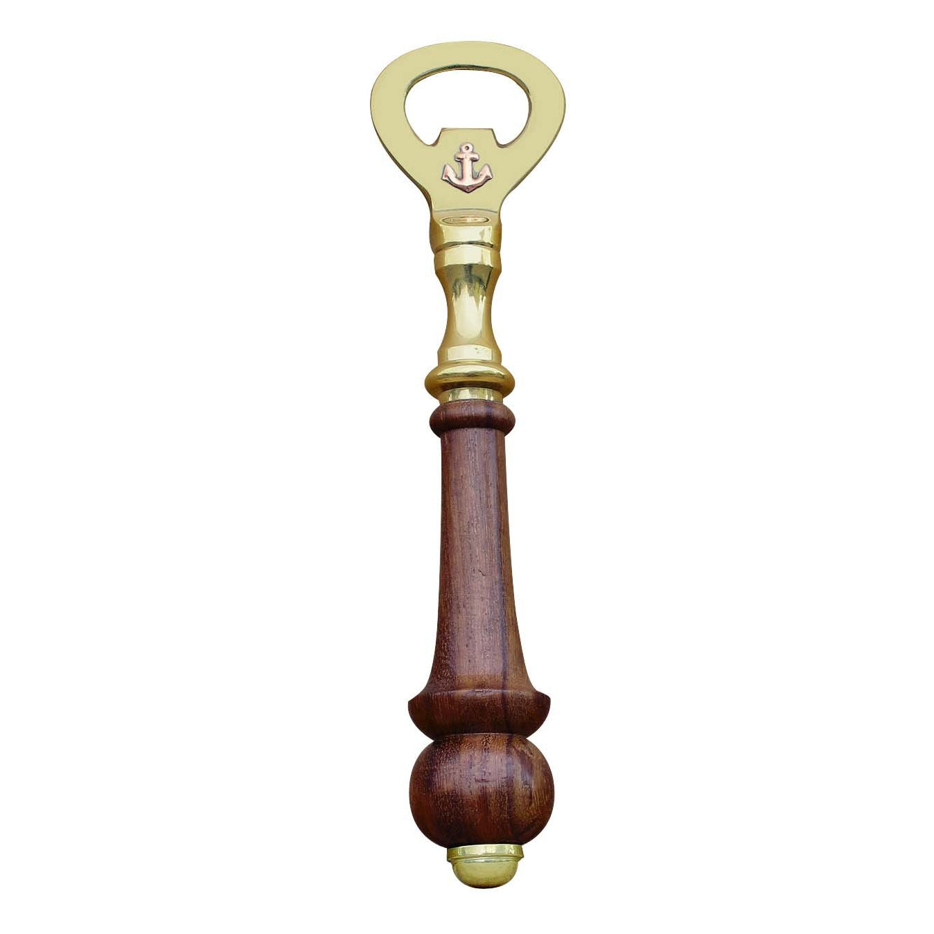 Sörnyitó, sárgaréz, fa fogantyúval, 18 cm - MODIANO