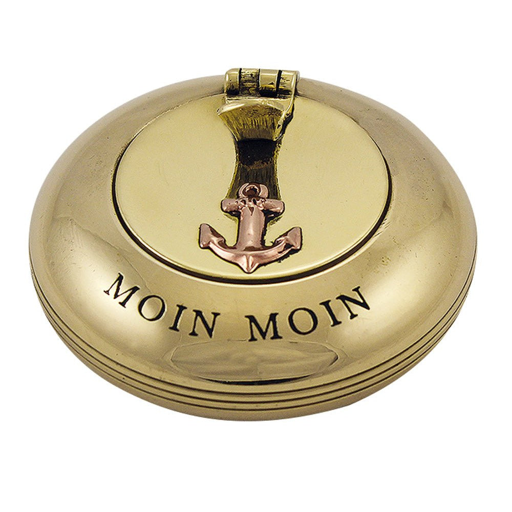 Zsebhamutál, egyszerű, réz, Ø: 6 cm - MOIN MOIN felirattal - MODIANO