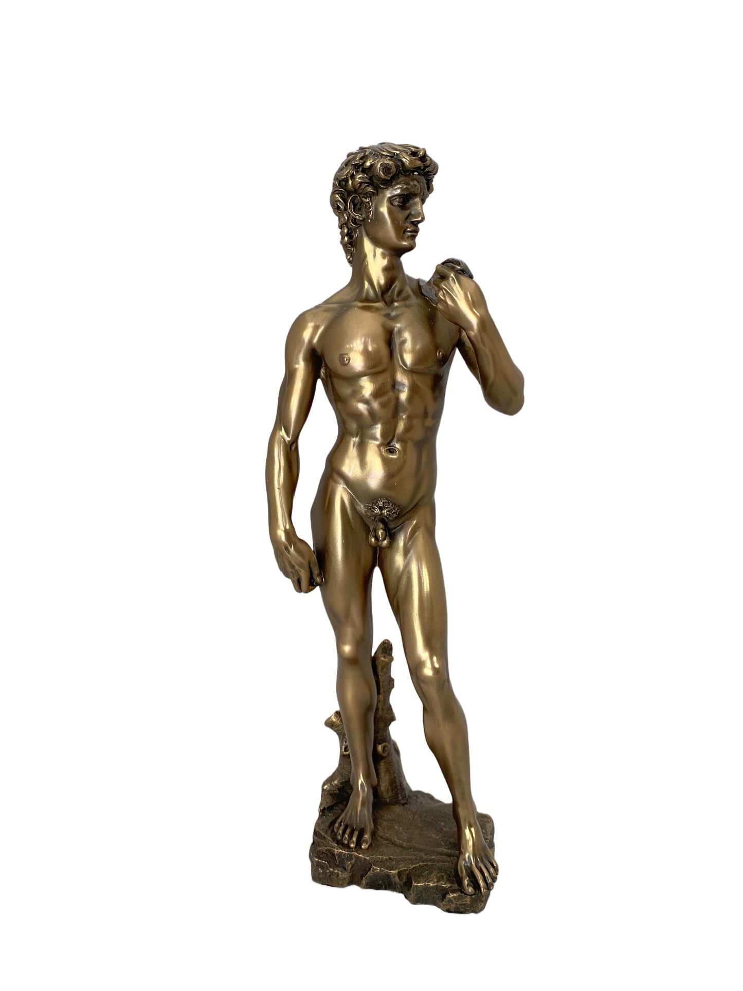 David Michelangelo bronz bevonatú szobor nagy