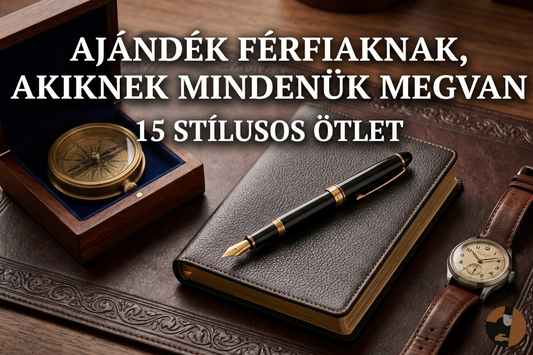 Ajándék férfiaknak, akiknek mindenük megvan - 15 stílusos ötlet