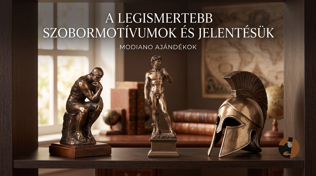Bronz szobrok otthonra: Rodin Gondolkodójától a görög hoplita sisakig