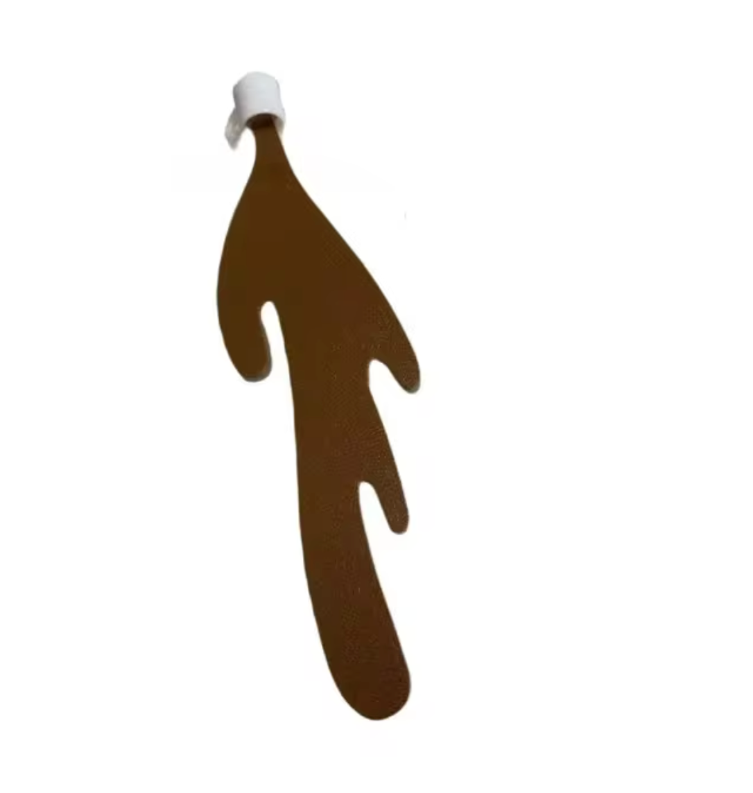 Kiömlött kávé könyvjelző