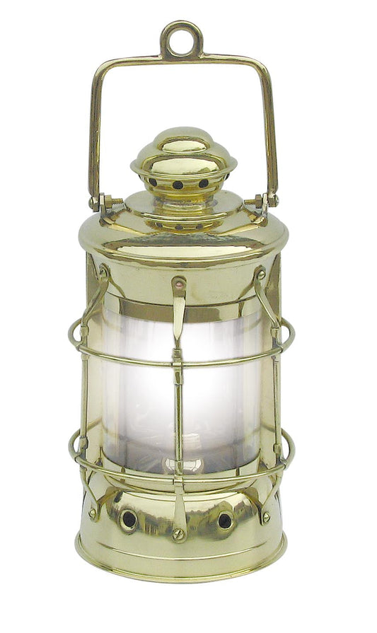 Nelson lámpa, réz, elektromos 230v, m: 28cm, átmérő: 13cm