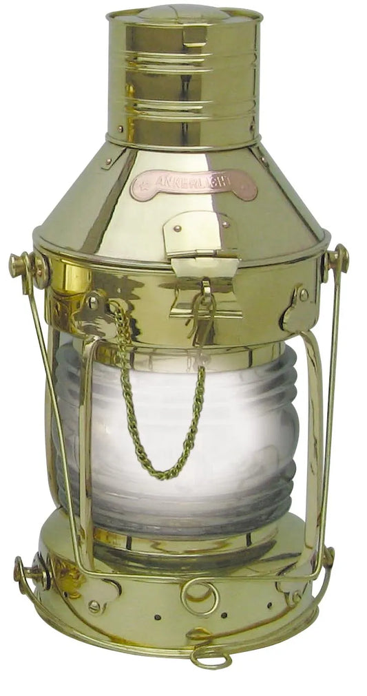 Horgonylámpa, réz, elektromos 230v, m: 48cm, ø: 22,5cm