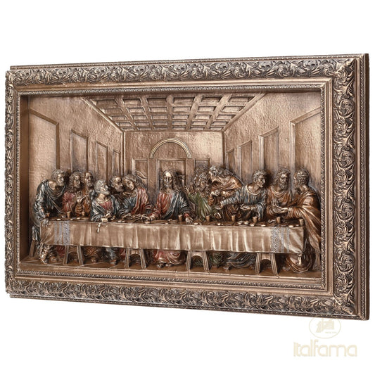 Az utolsó vacsora, Leonardo da Vinci után (falitányér)