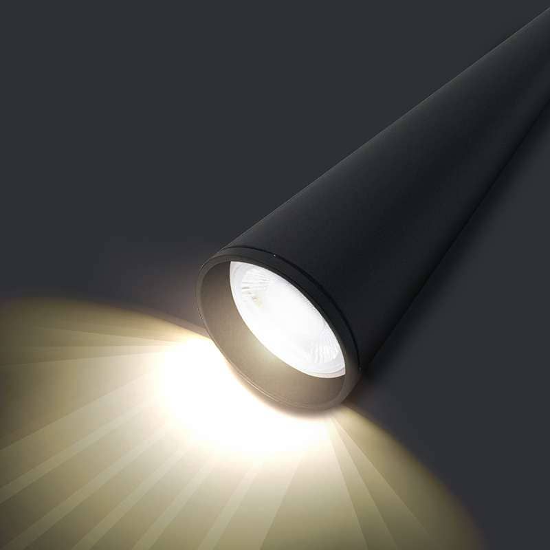 Hosszú kúp alakú mennyezeti függőlámpa