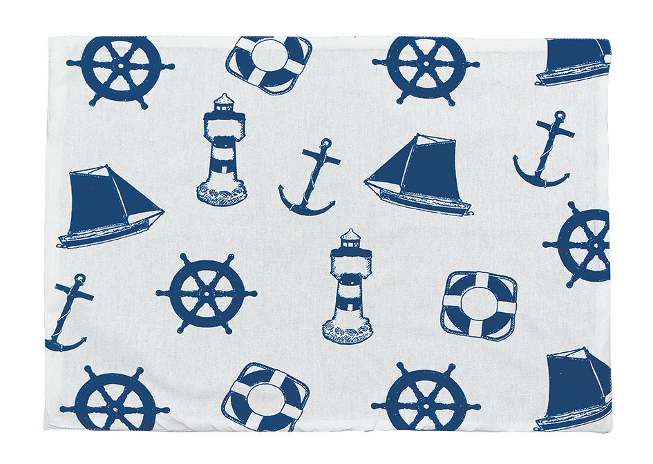 Asztali alátét - Tengeri, pamut, 48x33 cm