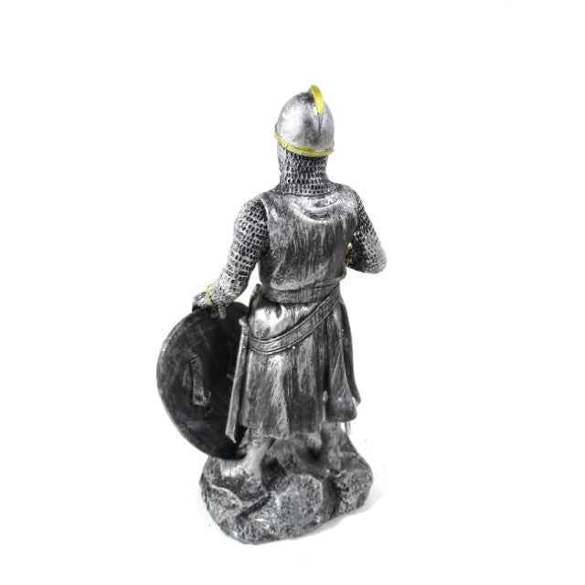 Lovag - Keresztes lovag - Dekoratív figura - Magasság 18cm