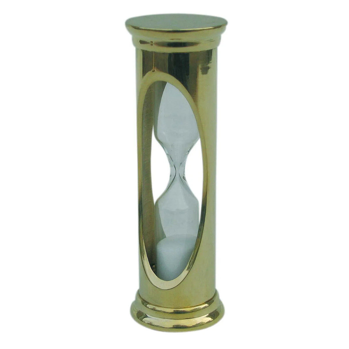 Homokóra, réz, körülbelül 3 perc, magasság: 9 cm, átmérő: 3 cm
