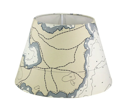 Lámpaernyő, papír/műanyag/vas, Ø: 15/25cm, M: 16cm, e14-hez