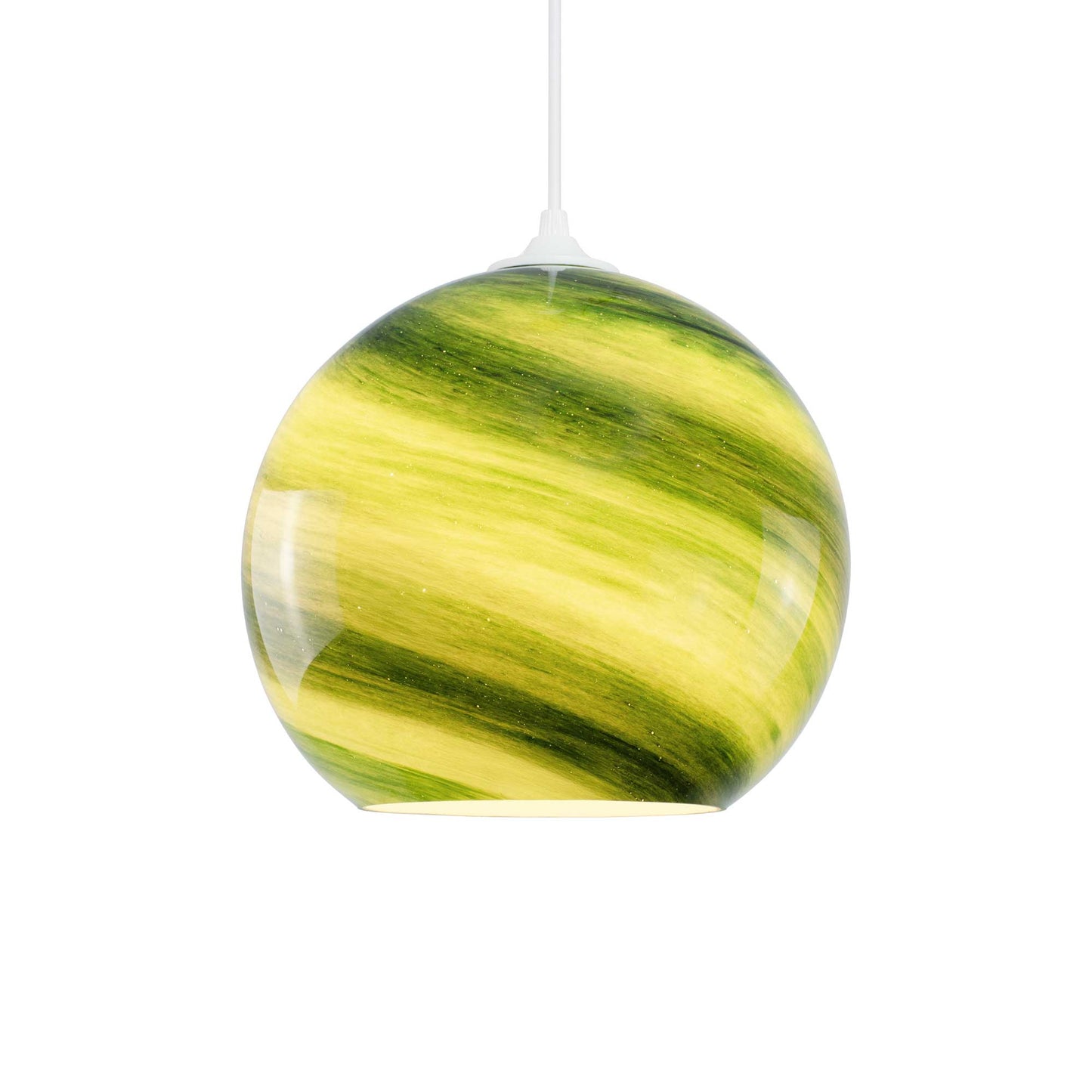 Astrolis fúvott üveg függőlámpa