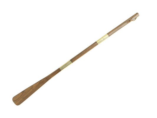 Cipőkanál, extra nagy, hossza: 70 cm, fa/réz, 3 részes