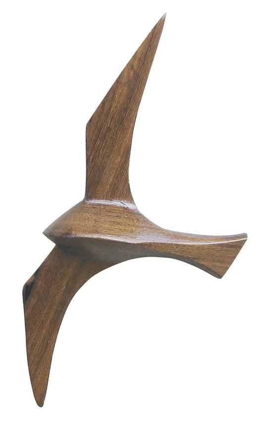 Fali vállfa - Sirály, fa, 17,5 cm