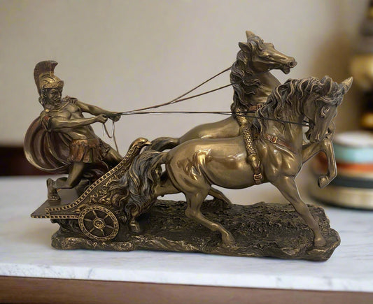 Ben Hur bronz bevonatú szobor