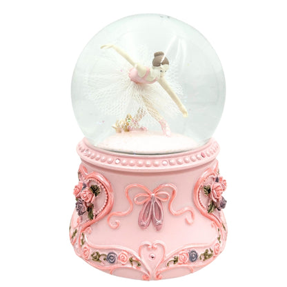 Táncoló balerina zenélődoboz 15 cm