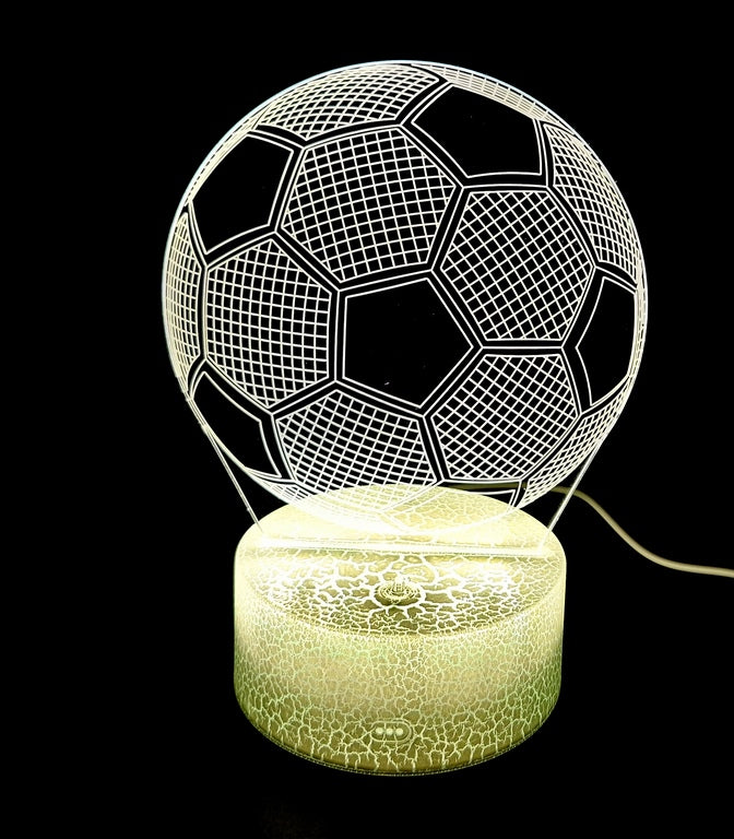 Éjszakai lámpa - Futball - 3 szín