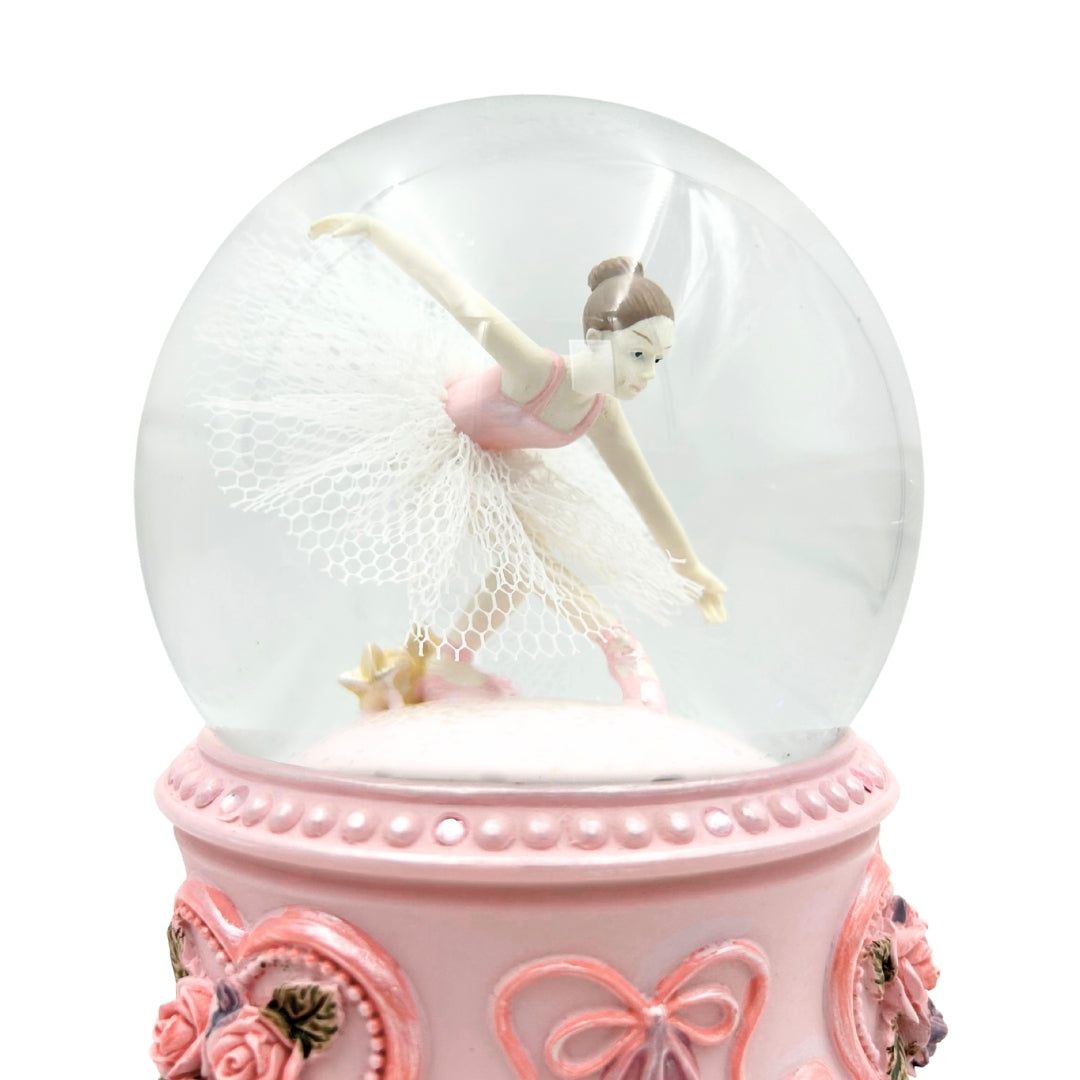 Táncoló balerina zenélődoboz 15 cm