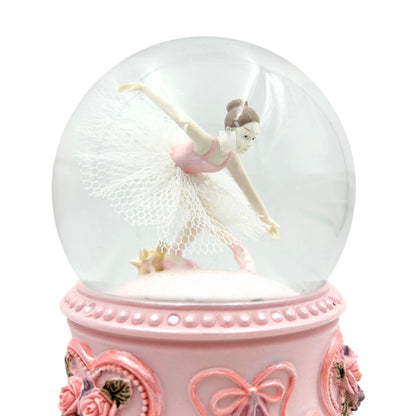 Táncoló balerina zenélődoboz 15 cm